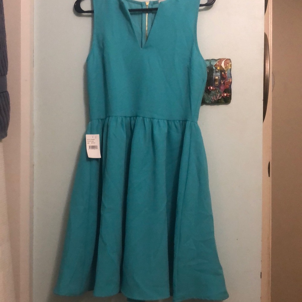 Teal dress